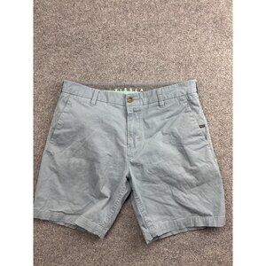 Vissla Shorts Mens 32 Blue Chino Organic Cotton Stretch Casual Summer Beach